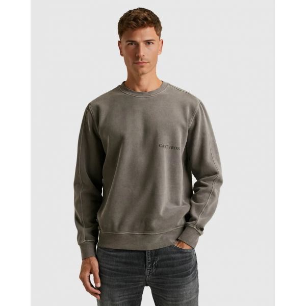 Cast Iron ls relaxed fit sweat