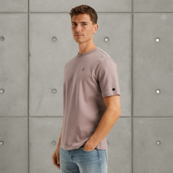 Cast Iron r-neck interlock tee