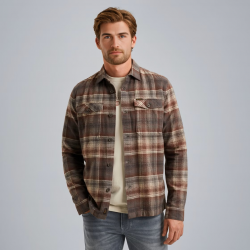 Pme Legend brushed check shirt
