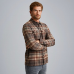 Pme Legend brushed check shirt
