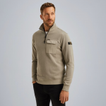 Pme Legend halfzip collar knit