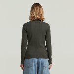 G-star A line slim rib mock t