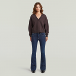 G-star washed loose v sweat