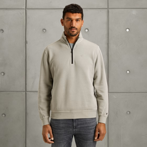 Cast Iron half zip sweater