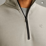Cast Iron half zip sweater
