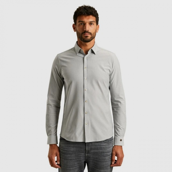 cast iron l/s stripe shirt