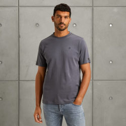cast iron r-neck interlock tee