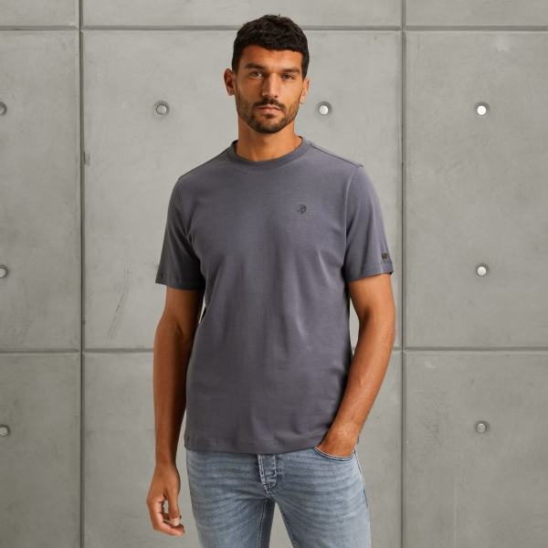 cast iron r-neck interlock tee