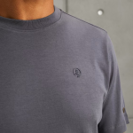cast iron r-neck interlock tee