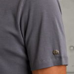 cast iron r-neck interlock tee