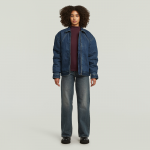 G-star A-line rib mock t-shirt