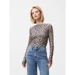 Catwalk Junkie cheetah mesh ls