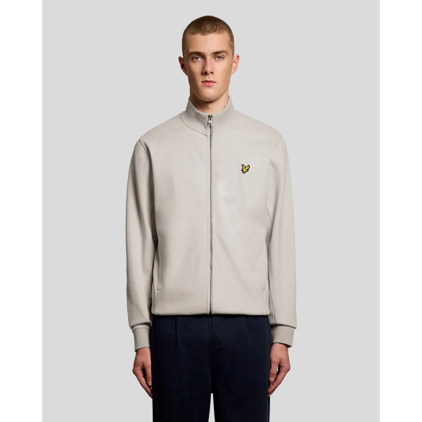 Lyle & Scott pique zip sweat