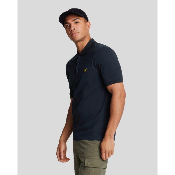 Lyle & Scott jacquard polo