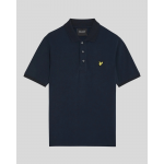 Lyle & Scott jacquard polo