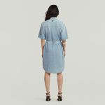 G-star belted shirt dress