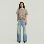 G-star stripe relaxed knot tee