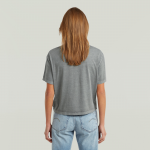 G-star stripe relaxed knot tee