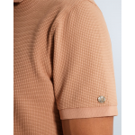 Cast Iron 2 tone waffle polo