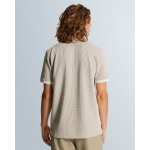 Cast Iron 2 tone waffle polo