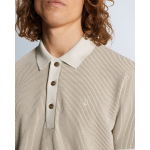 Cast Iron 2 tone waffle polo