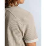 Cast Iron 2 tone waffle polo