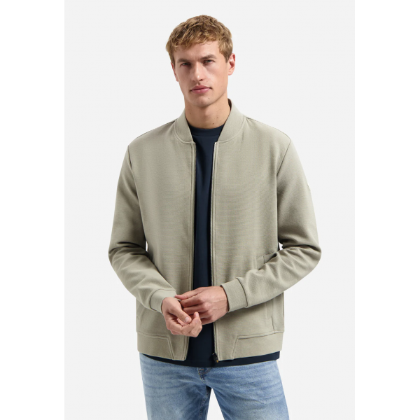 No Excess full zipper sweater