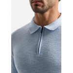 No Excess polo zip frote