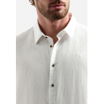 No Excess shirt with linen