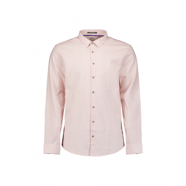 No Excess shirt with linen