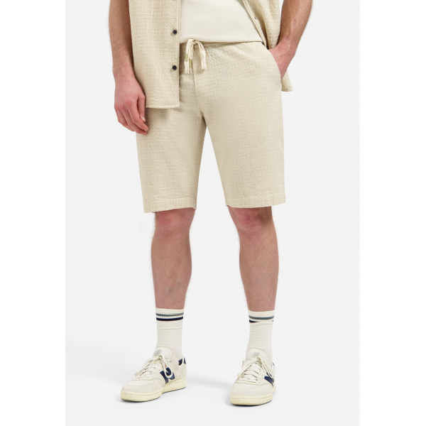 No Excess chino short jacquard