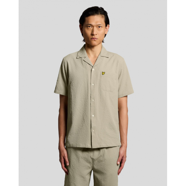 Lyle & Scott crincle shirt