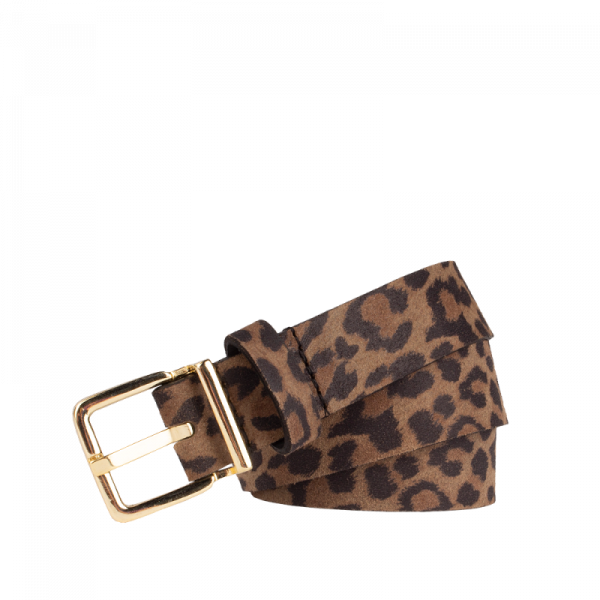 Legend riem 25227 panter brown