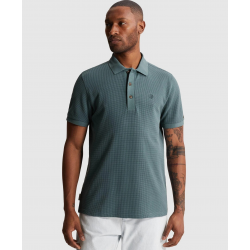 Cast Iron 2 tone waffle polo