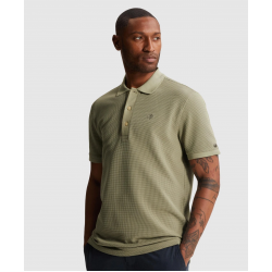 Cast Iron 2 tone waffle polo