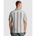 Cast Iron ss dyed stripe shirt