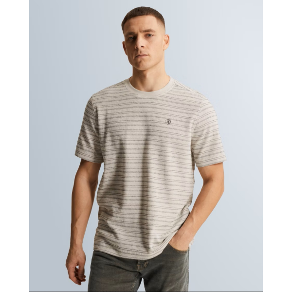 Cast Iron stripe structure tee