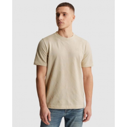 Cast Iron jacquard pique tee