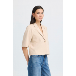 Ichi Ih kate cropped blazer