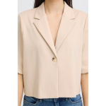 Ichi Ih kate cropped blazer Ichi Ih kate cropped blazer