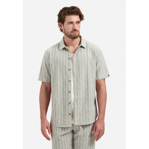 No Excess fancy stripe shirt