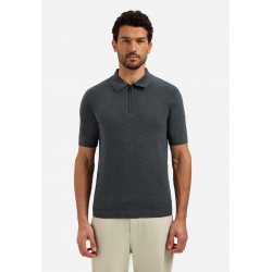 No Excess polo zip frote