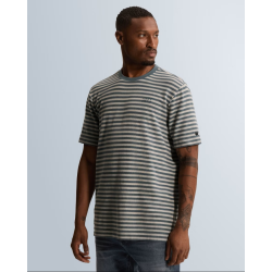 Cast Iron ss r-neck waffle tee