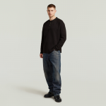 G-star waffle henley relaxed t G-star waffle henley relaxed t