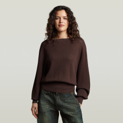 G-star open neck structure kni