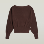 G-star open neck structure kni G-star open neck structure kni