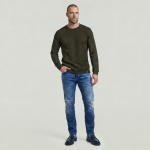 G-star tweater brushed r l/s G-star tweater brushed r l/s