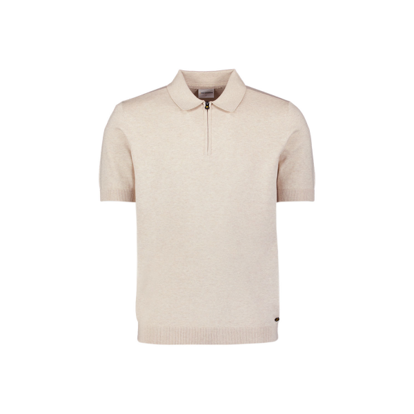 No Excess zip polo melange No Excess zip polo melange