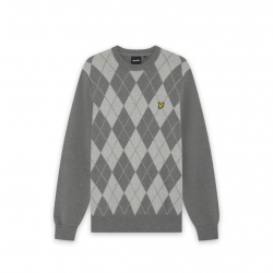 Lyle & Scott argyle jumper