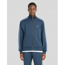 Lyle & Scott striped track jkt